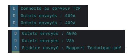 Logs du serveur